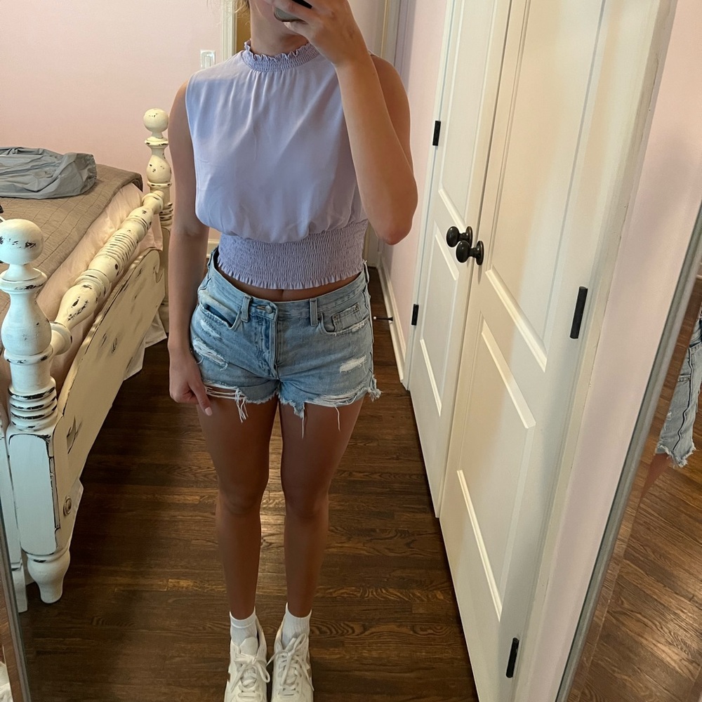 Lilac she & sky top